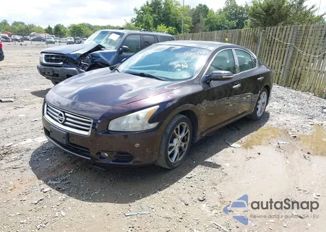 2012 Nissan Maxima 3.5 Sv из США, поврежденный, VIN 1N4AA5AP9CC808155